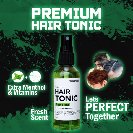 PERFECT HAIR TONIC Vitamin rambut penumbuh rambut hairtonic perfectmens vitamin rambut pria wanita