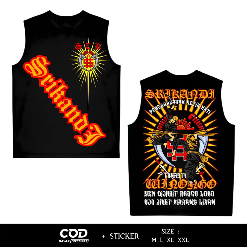 Singlet PSHW Srikandi Winongo Yen dijiwitk roso loro