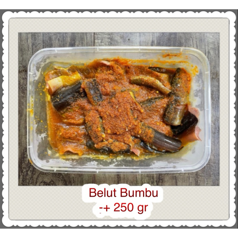 

Belut Bumbu - Ikan Belut Marinasi -+ 250 gr