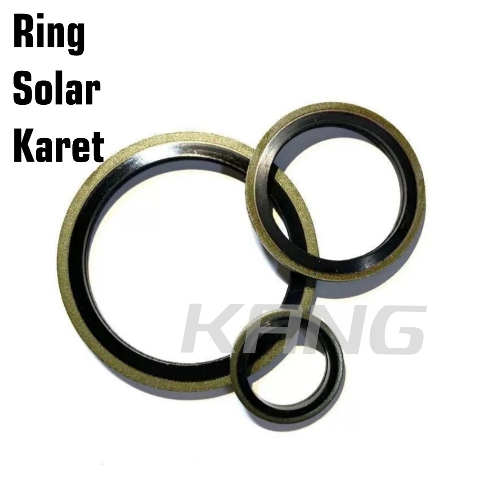 Ring Baut Solar 8mm 10mm 12mm 14mm Washer Seal Ring Karet