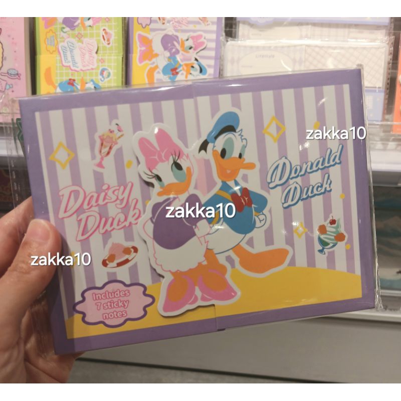

Ohsome Disney Donald Duck & Daisy Duck Memo Pad Purple | Kertas Catatan Memo Bewarna Kartun Lucu Donald Bebek