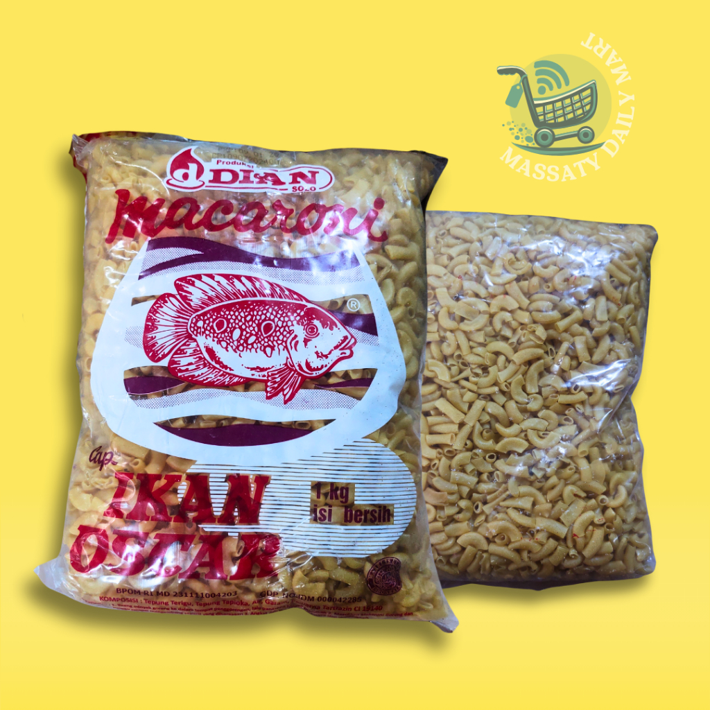 

MAKARONI GORENG CAP IKAN OSCAR BANTAT TIDAK MEKAR 1KG