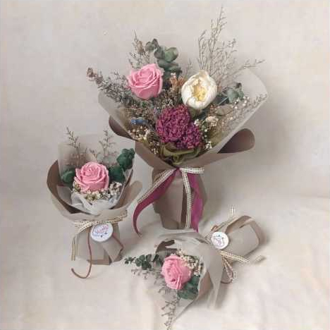 DRIED FLOWER | BUNGA SABUN | BUKET BUNGA KERING | BUKET ULANG TAHUN | BUKET ANNIVERSARY | BUKET WISU