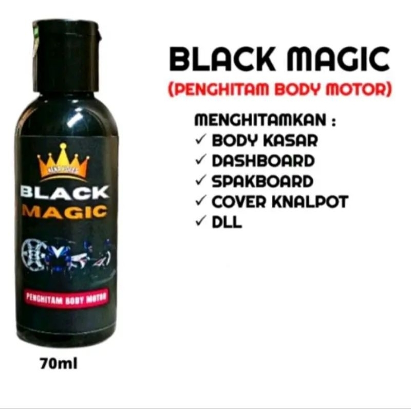 Black Magic Penghitam Body Motor