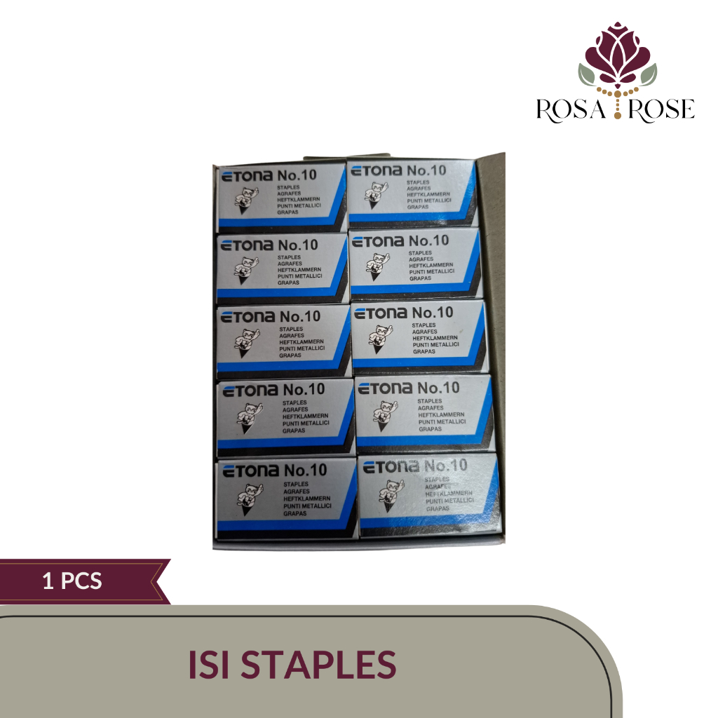 

Isi / refill staples / stapler / jegrekan No.10 ETONA