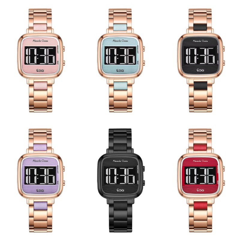 Jam Tangan Wanita Alexandre Christie Digital AC 9402 / AC9402