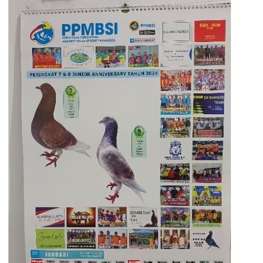 

Kalender 2025 komunitas Merpati balap ppmbsi 2025