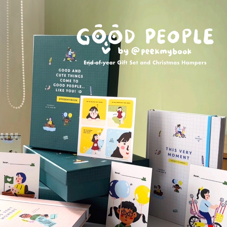 

Good People Gift Box / Hard Gift Box Lucu Untuk Hadiah / Kado