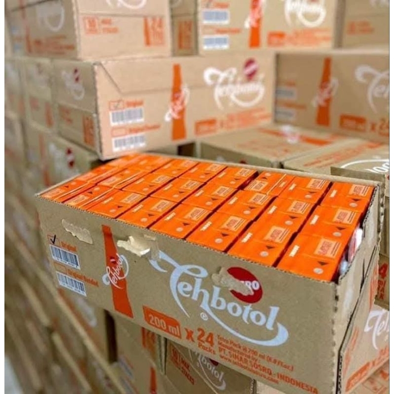 

Teh kotak sosro 200ml isi 24 kotak.