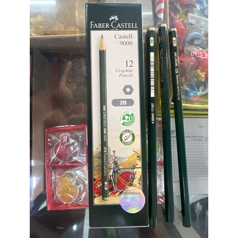 

Pensil 2B Fabercastel Hijau