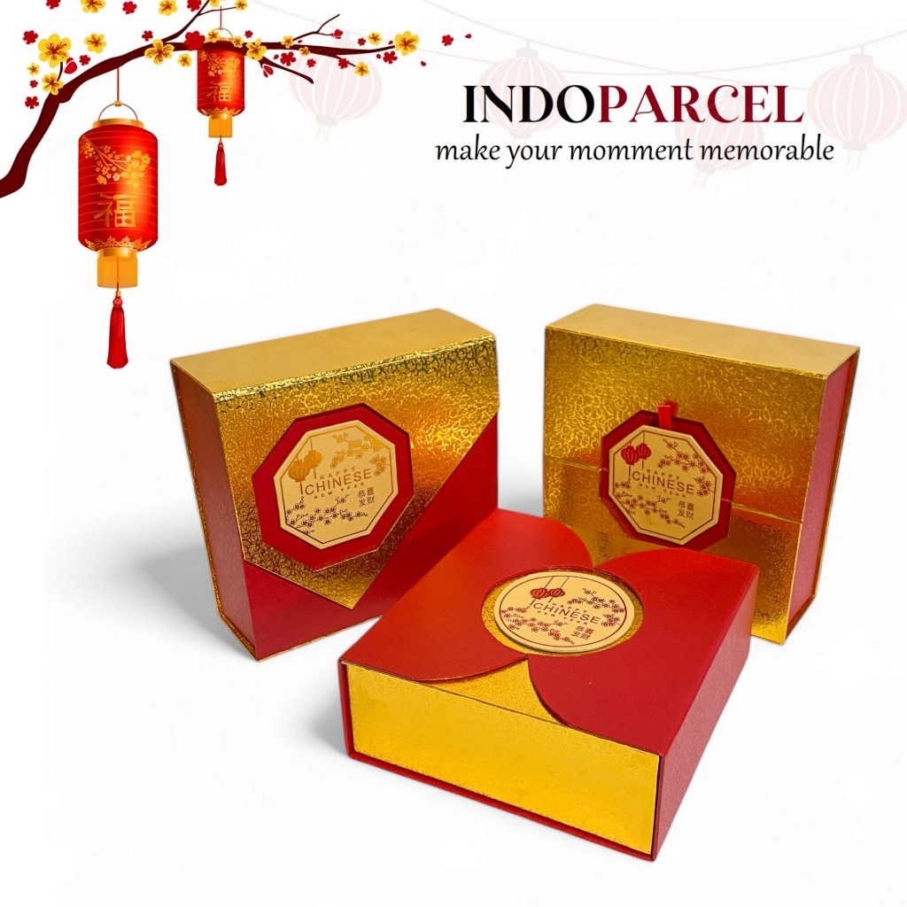 

INDOPARCEL - Imperial Blessing Box Hampers Chinese New Year Hard Box Premium Edisi Imlek Tempat Penyimpan Bentuk Kotak Box Gift Imlek CNY Box Hamper Model Terbaru