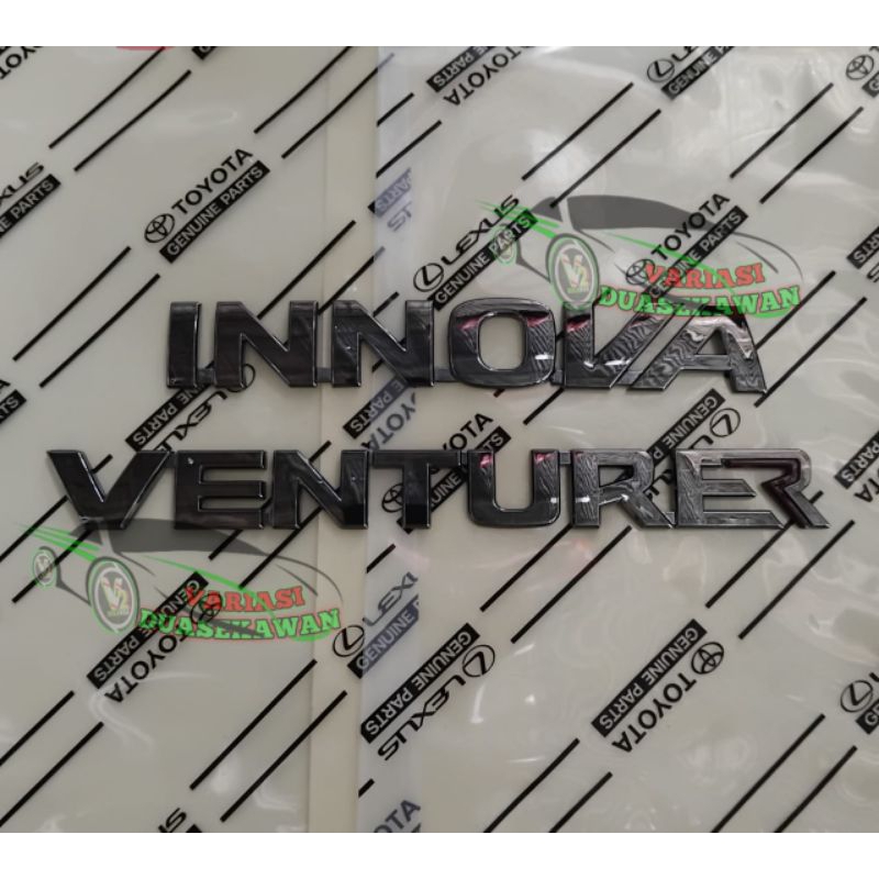 EMBLEM INNOVA VENTURER BLACK CHROME