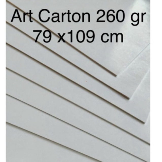 Art Carton 260gr size 79x109cm Pindodeli