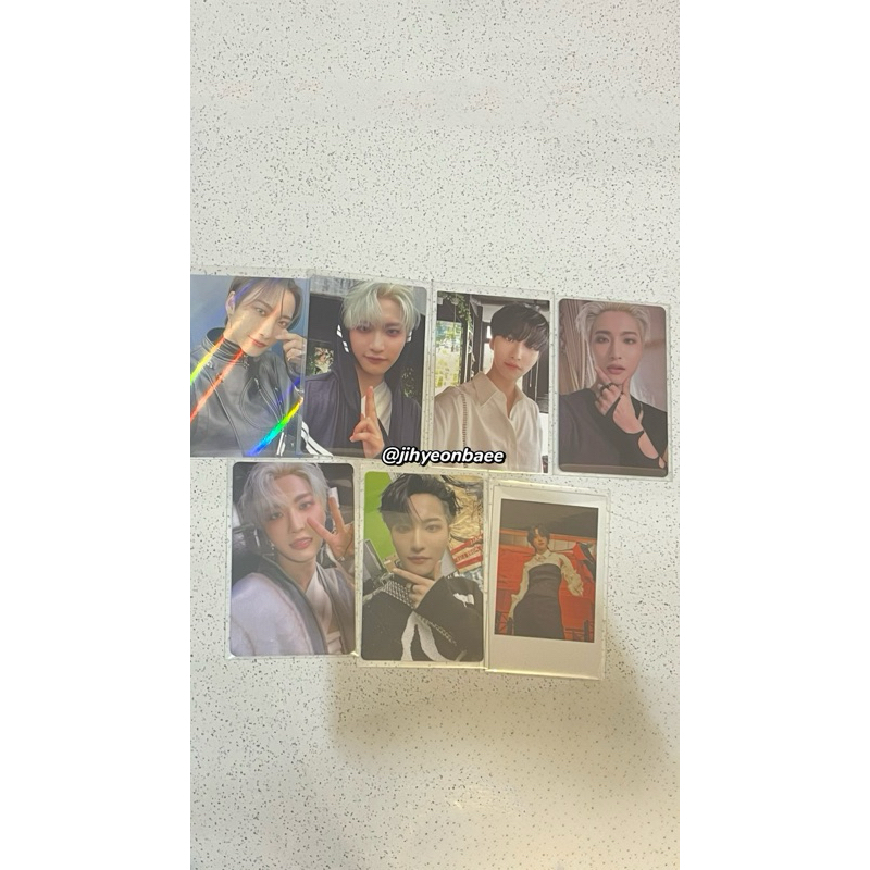 PHOTOCARD ALBUM SEONGHWA ATEEZ