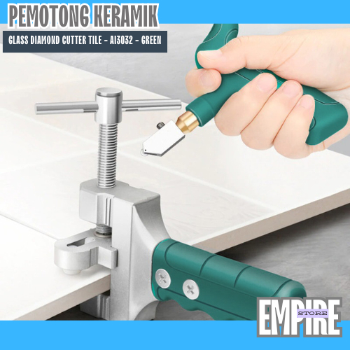 

Pisau Pemotong Keramik Glass Diamond Cutter Tile - AI3032 - Green /Alat Ukir/Alat Pemotong/Aksesoris