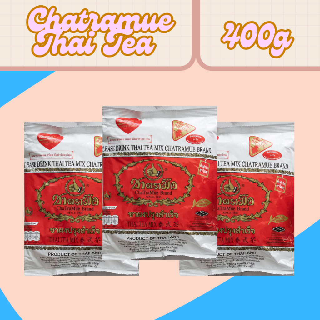 

Thai Tea Chatramue / Teh Chatramue Thai Tea 400 gr
