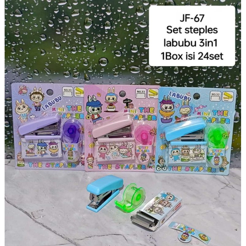 

set steples 3in1 labubu