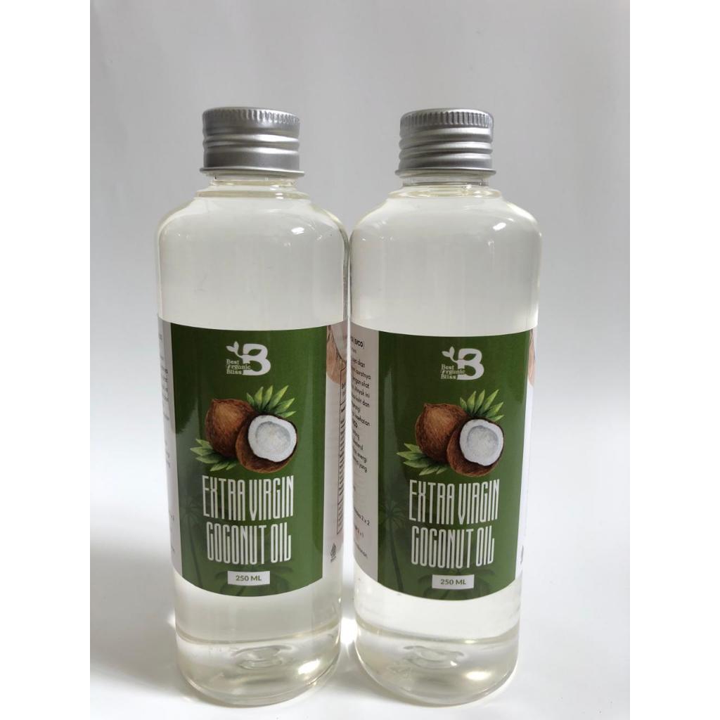 

BEST ORGANIC BLISS | Extra Virgin Coconut Oil (VCO) 250 ml | 100% Minyak Kelapa Murni