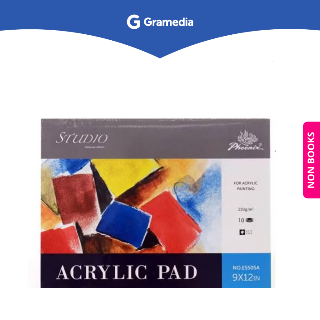 

Gramedia Surabaya - PHOENIX PAD ACRYL 5505A 9X12