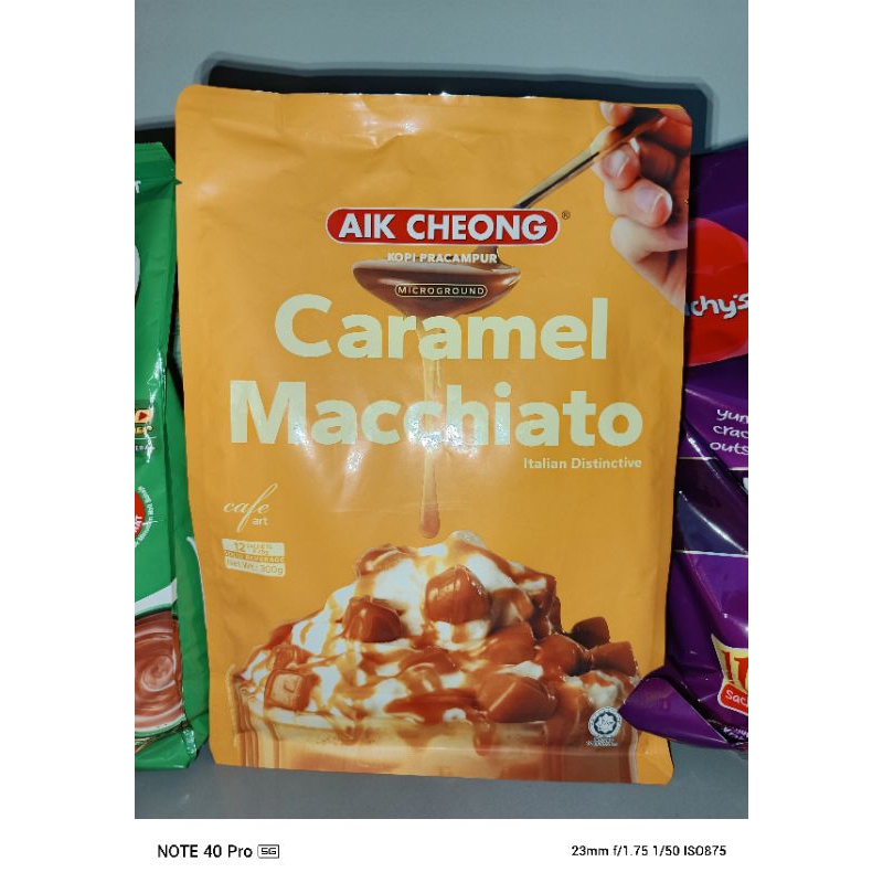 

aik cheong caramel Macchiato jastip