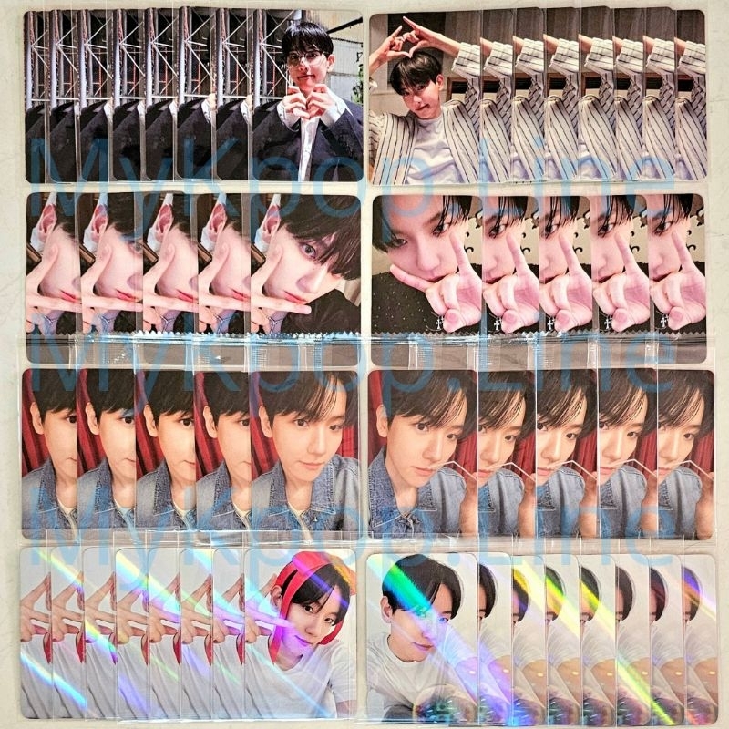 PC Baekhyun Hello World POB Makestar Hologram Music Plant Withmuu Ktown Perfume EXO Photocard Benefi