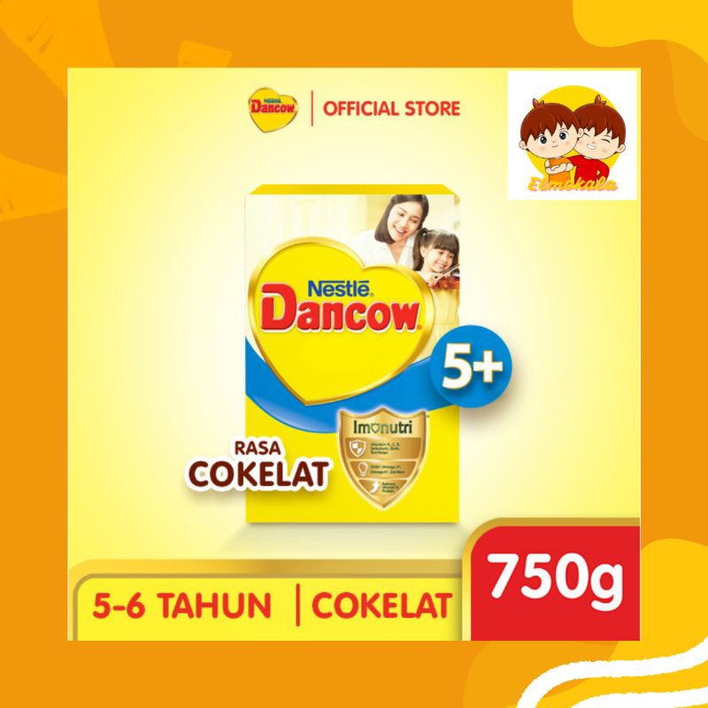 

DANCOW 5+ MADU VANILA COKLAT 750G