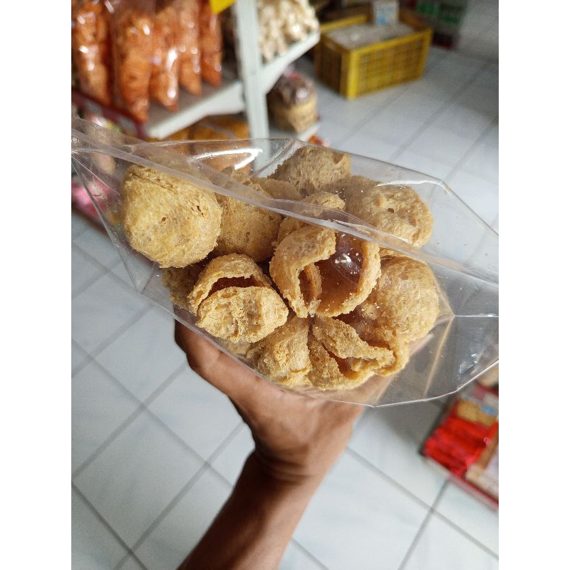 

keripik tahu , tahu walik , tahu bulat krispi renyah 330gr