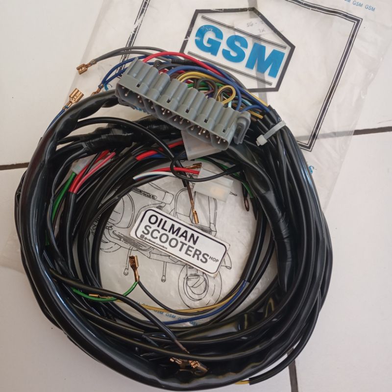 kabel body vespa excel kabel body vespa kabel bodi set vespa excel