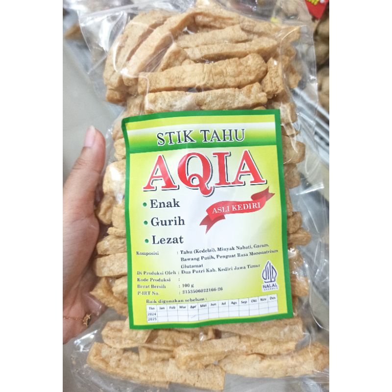 

Stik Tahu AQIA 100gram asli Kediri