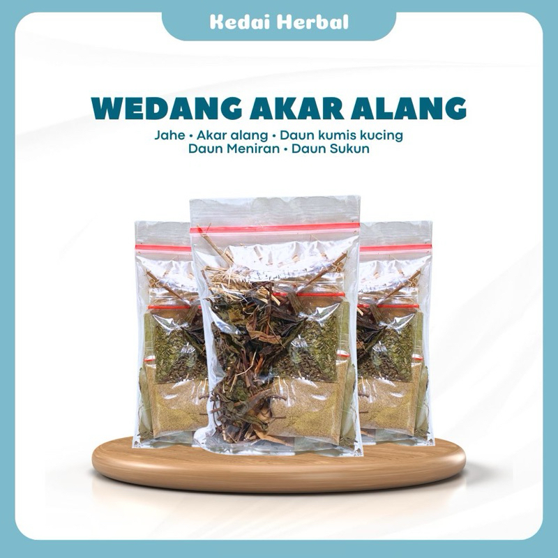 

Wedang akar Alang Komplit 5 Rempah