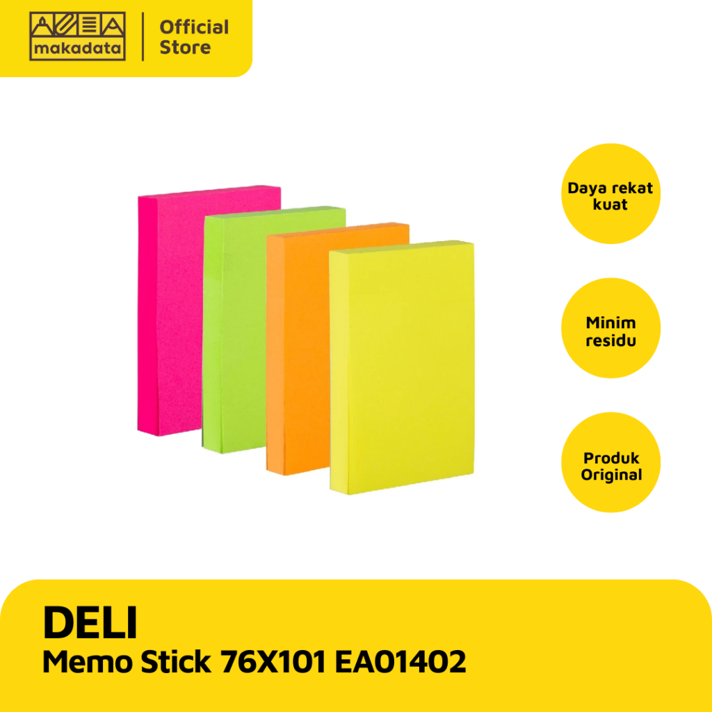 

DELI STICKY NOTE / MEMO STICK 76X101 EA01402 (1 PCS)