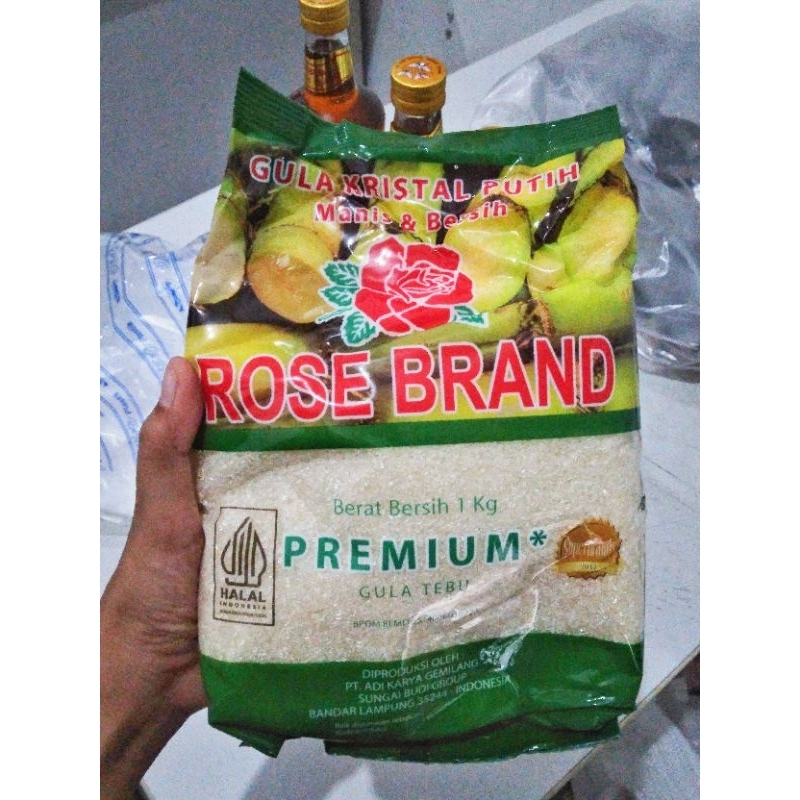 

Rose Brand Gula Tebu Premium 1 kg