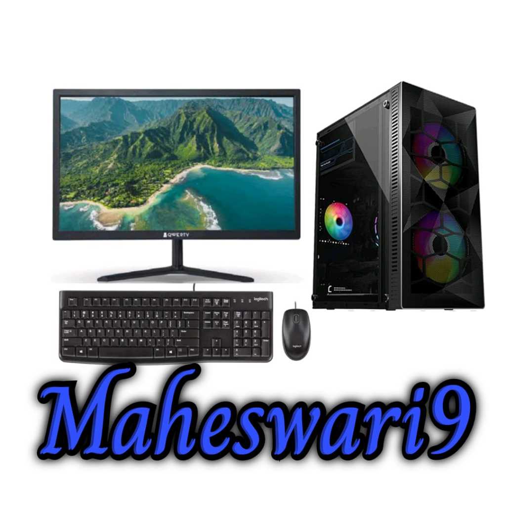 pc rakitan intel core i3 10100 gen10 full set