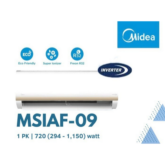 AC MIDEA MSIAF09 - INVERTER 1PK - R32