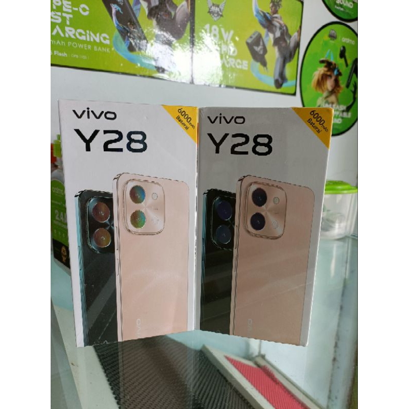 Vivo y28 ram 8/128 new garansi resmi