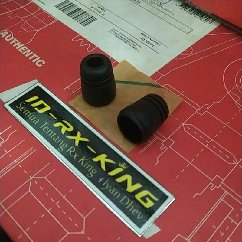 SEPASANG KARET GAGANG SPION LOST PACK ORI YAMAHA RXKING MIO VEGA JUPITER F1ZR VIXION SCORPIO
