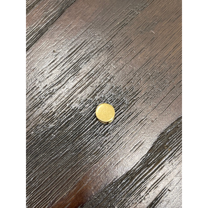 Liontin emas asli kadar 700 model bulat minimalis