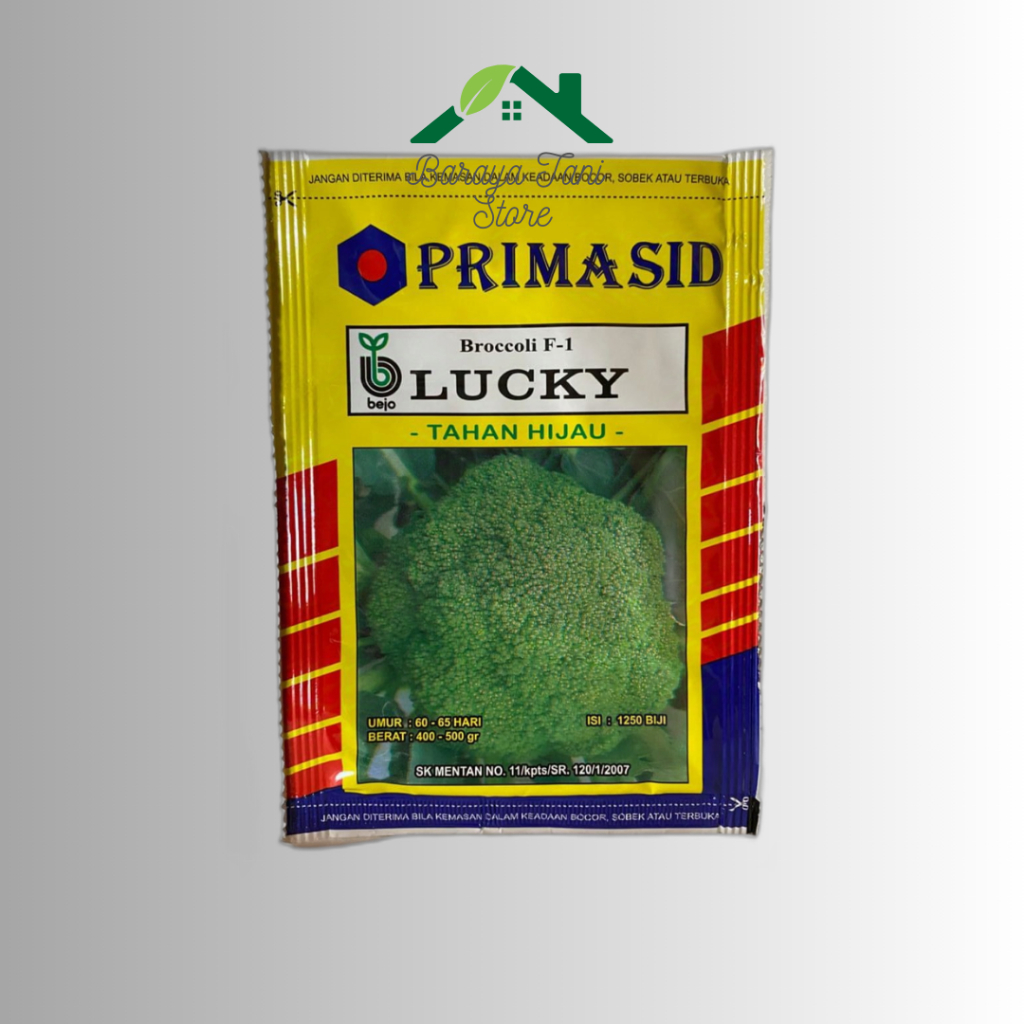 BENIH BROKOLI LUCKY PRIMASID ISI 1250 BIJI BIBIT BROKOLI