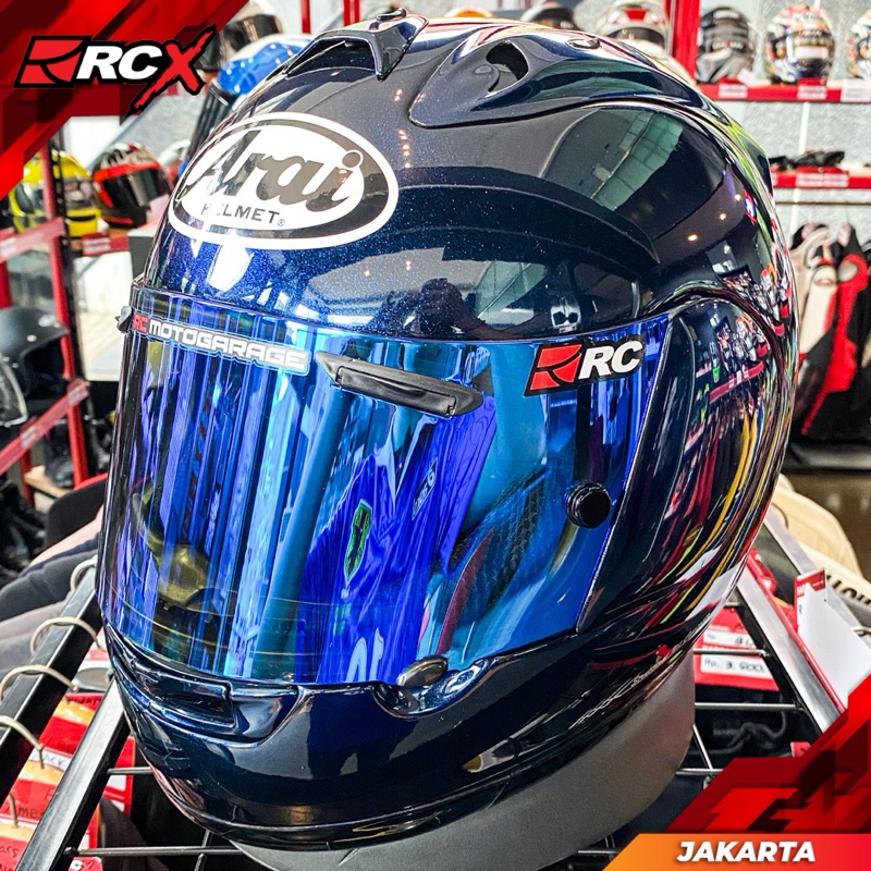 Helm Second Scnd 2nd ARAI RX7-RR4 Miglia Blue Size L
