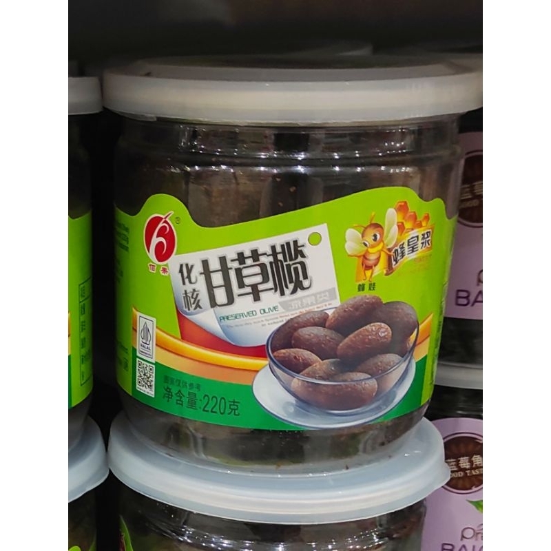 

Baiguo kam cau lan 220gr manisan zaitun tt