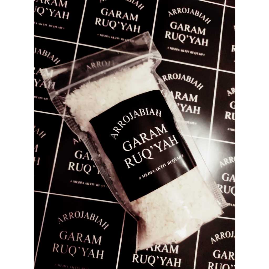 

GARAM RUQYAH ARROJABIAH GARAM YANG SUDAH DI RUQYAH TINGGAL PAKAI 1KG