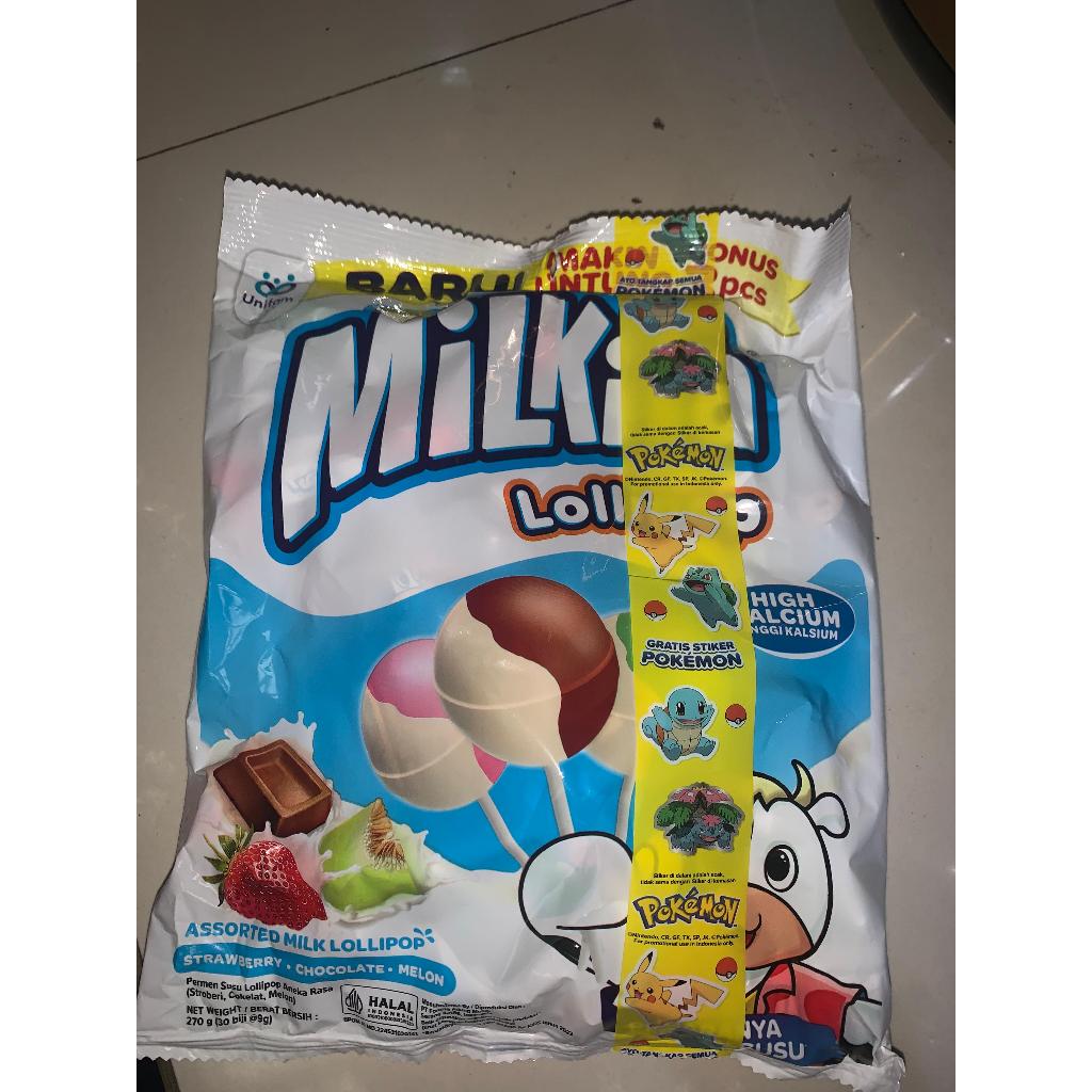 

PERMEN MILKITA MILK LOLIPOP MAKANAN RINGAN CANDY STRAWBERRY MELON COKLAT JAJANAN HAMPERS ULTAH PARCEL ULANG TAHUN MURAH