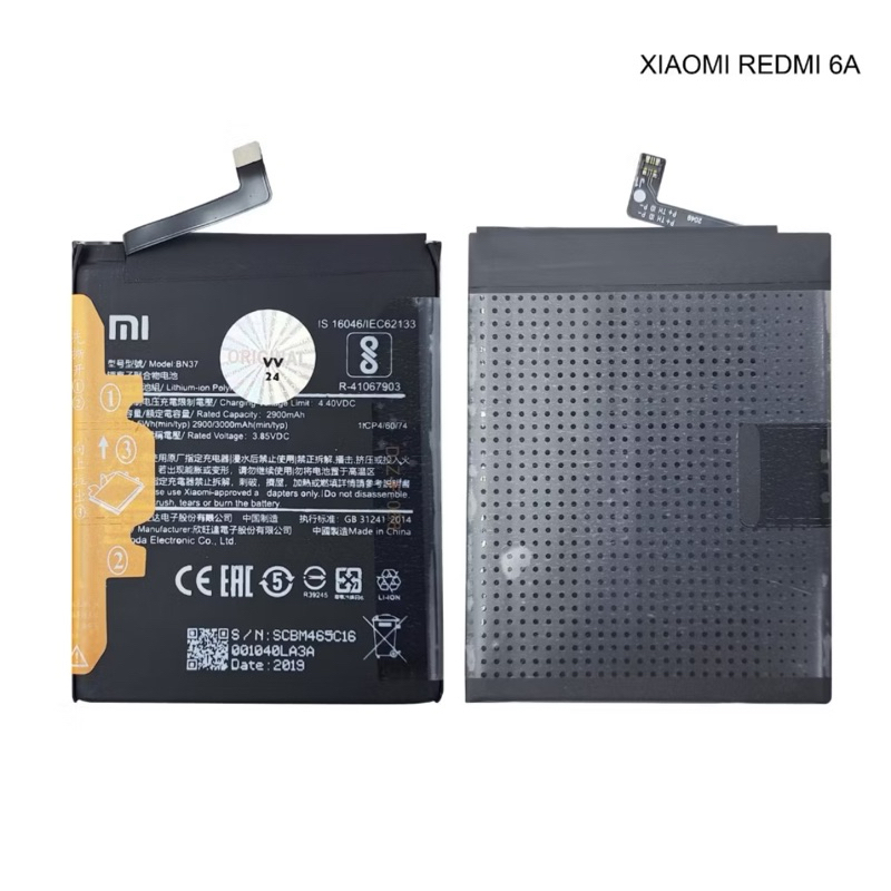 Batre Baterai Xiaomi 6A BN37