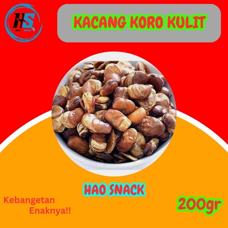 

Kacang Koro Kulit/Koro Kupas Ori/Koro Kupas Pedas/Snack Jadul/Snack Murah