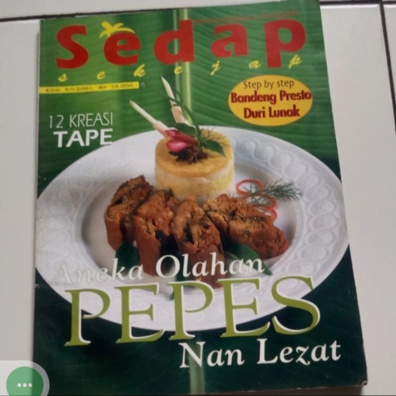 Majalah Original Sedap Sekejap - Pepes Nan Lezat