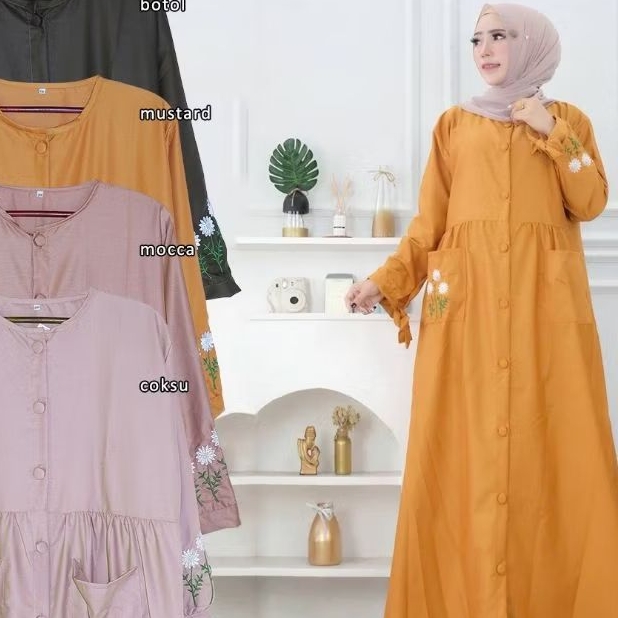 Gamis jumbo bordir