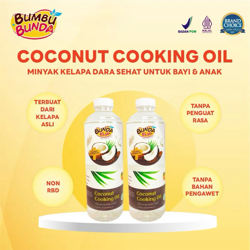 

Bumbu Bunda By Elia Coconut Cooking Oil 500ml