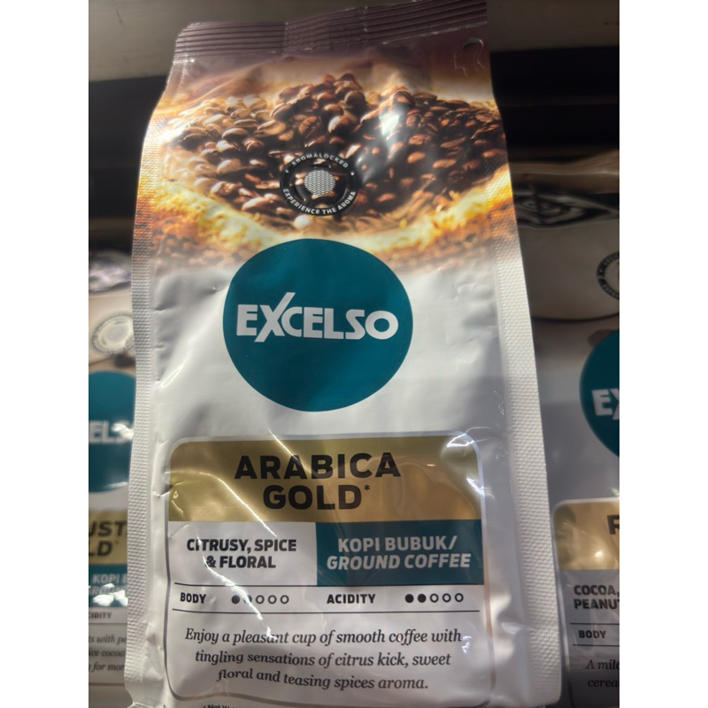 

PROMO Excelso Kopi Bubuk Arabica Gold 200gr/pack