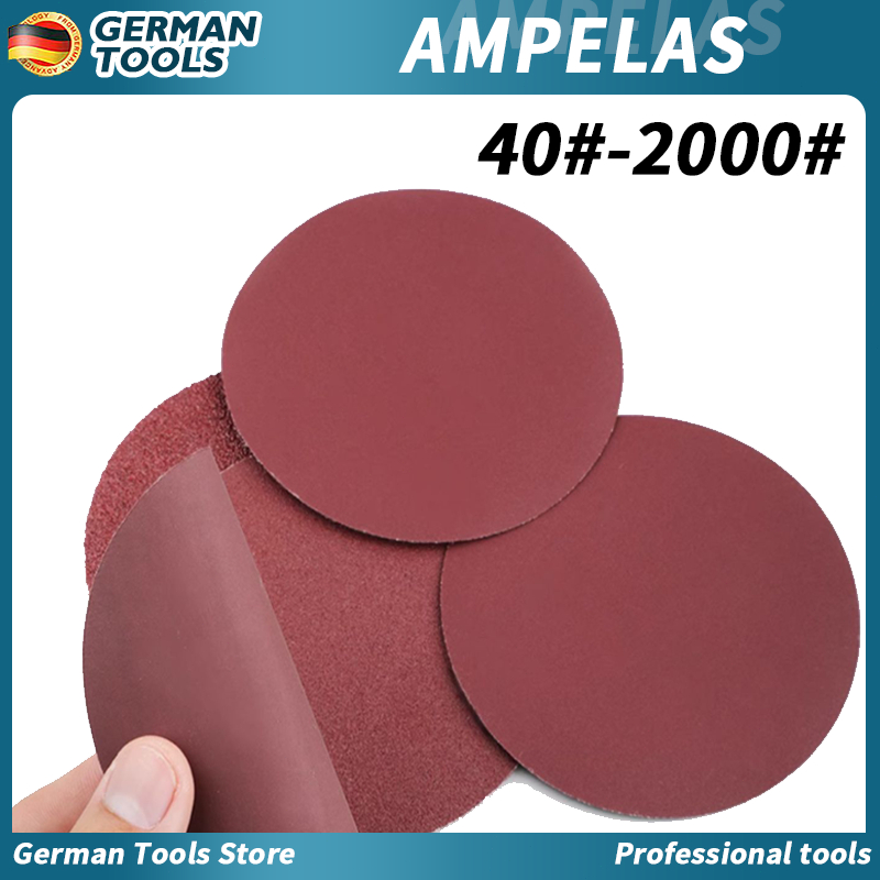 German tools Amplas bulat [COD] 4 Inch Grit Grid 40 60 80 120 150 180 240 320 400 600 800 1000 2000