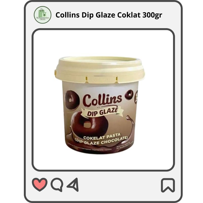 

Collins Dip Glaze Chocolate 300gr
